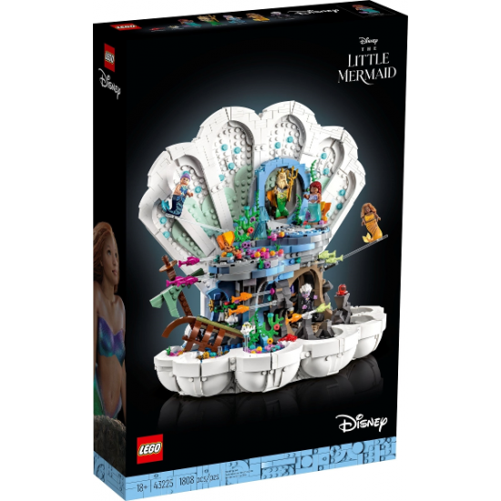 LEGO DISNEY Le coquillage royal de La petite sirène 2023